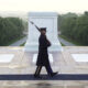 For one sentinel, a final walk at the Tomb of the Unknown Soldier