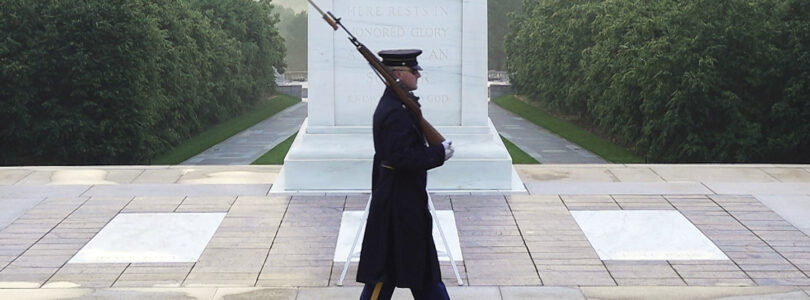 For one sentinel, a final walk at the Tomb of the Unknown Soldier