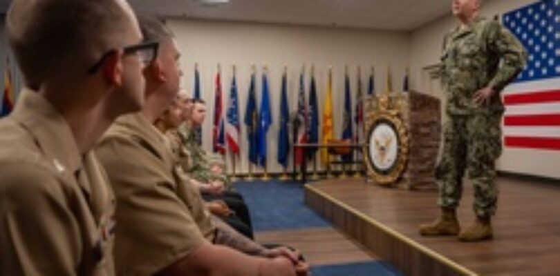 CNRC visits NORU Sailors at Naval Air Station Pensacola [Image 1 of 2]