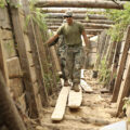 Marines and sailors combat drone threats by digging trenches