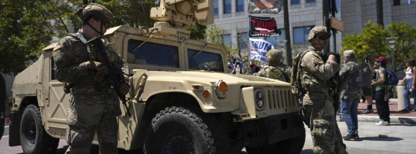 Judge asks if troops in Los Angeles are violating Posse Comitatus Act