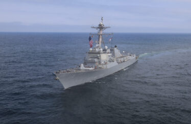 US shifts warships in Mideast in response to Israel strikes