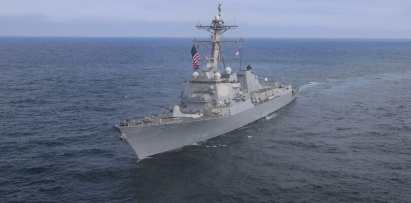 US shifts warships in Mideast in response to Israel strikes
