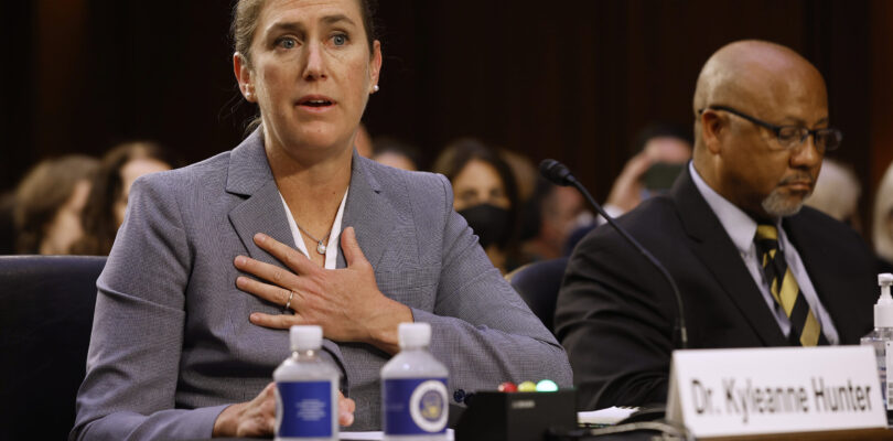 IAVA names former Marine Corps pilot Kyleanne Hunter as next CEO