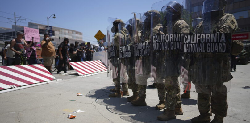 Lawmakers condemn Trump’s use of Guard, active-duty troops in LA