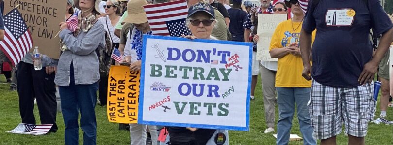 ‘Unite for Vets’ rally calls for Trump to abandon planned cuts at VA