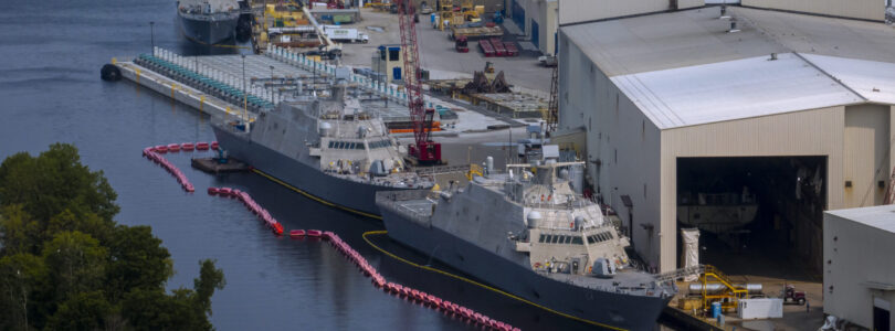 Navy budget seeks to boost modernization of fleet, shipyards