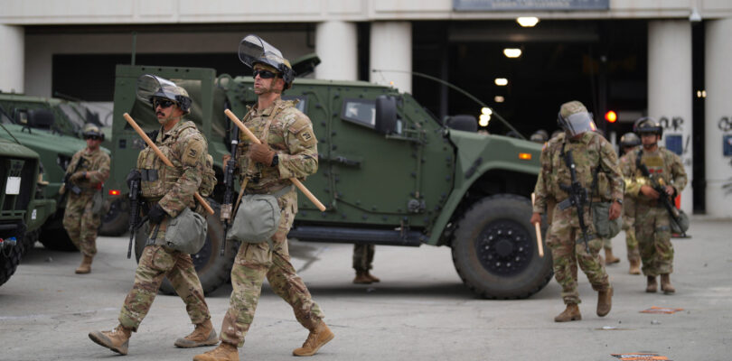 Trump orders National Guard troops to LA to quell immigration protests
