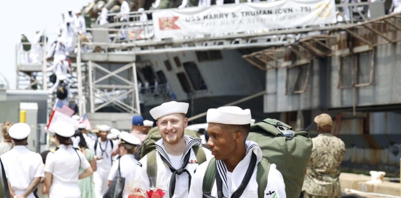 USS Harry S. Truman returns to US after months of battling Houthis