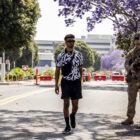 Marines temporarily detain man while guarding LA federal building