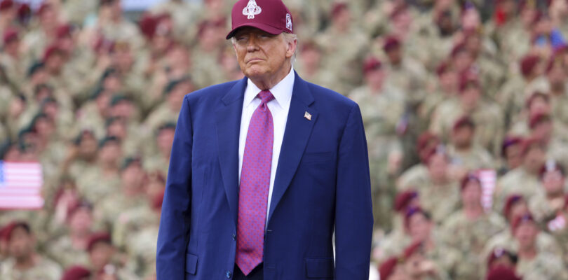 Soldiers screened for appearance and politics ahead of Trump visit