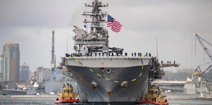 USS Tripoli arrives in Japan for new Indo-Pacific duties