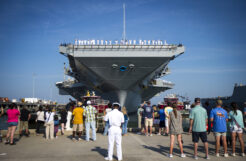 Ford carrier strike group deploys amid Middle East tensions