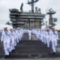 USS Nimitz heading to Middle East, defense official says