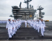 USS Nimitz heading to Middle East, defense official says
