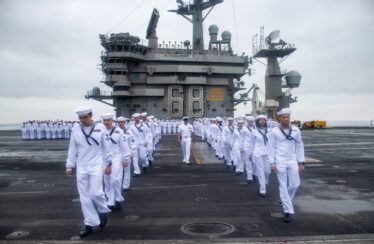 USS Nimitz heading to Middle East, defense official says