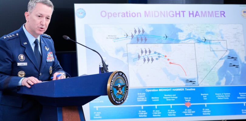 Pentagon leaders hail successful Iran strikes but wary of retaliation