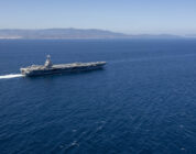USS Gerald R. Ford transits Strait of Gibraltar