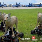 Army tests robotic coyotes to defend fighter jets