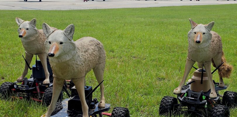 Army tests robotic coyotes to defend fighter jets