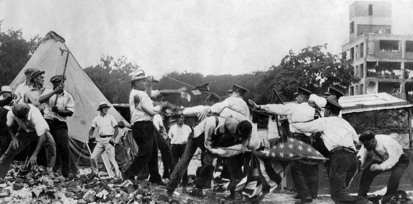 Eisenhower, Patton and MacArthur and the stain of the ‘Bonus Army’
