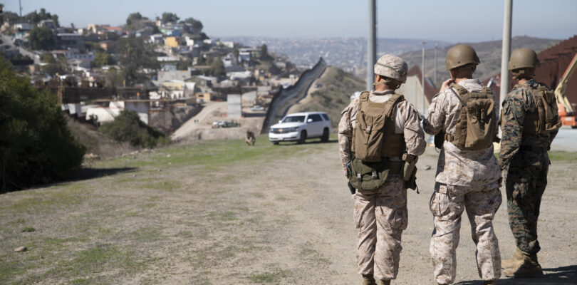 Militarized zones now make up 1/3 of southern border, stirring debates
