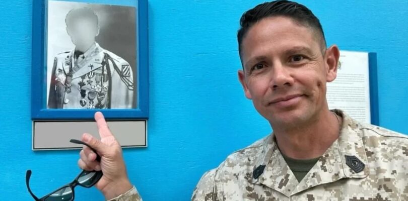 Top enlisted Marine takes a swipe at Audie Murphy’s uniform regs