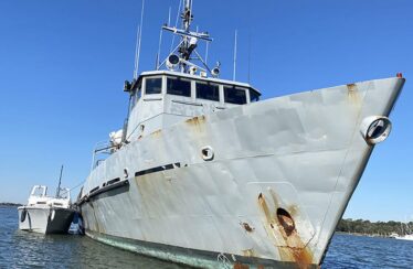 Navy Torpedo Boat Abandoned in South Carolina Waters. Now the Owner Has Been Arrested