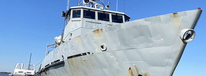 Navy Torpedo Boat Abandoned in South Carolina Waters. Now the Owner Has Been Arrested