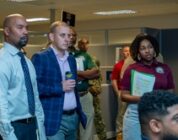 Eamon Spiegel, acting director, resource management division/acting comptroller, Bureau of Naval Personnel,  visits Navy Recruiting Command Headquartered [Image 4 of 4]