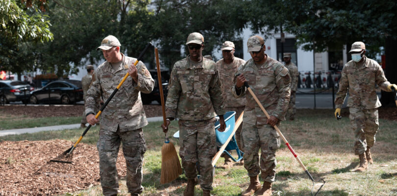 The National Guard, DC landscaping and the great pursuit of lethality