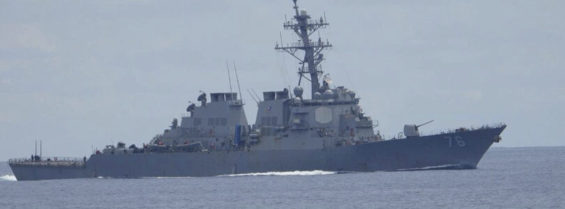 US briefly deploys warships after Chinese military ships’ collision