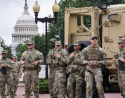 Some National Guard troops in DC now carrying service-issued weapons