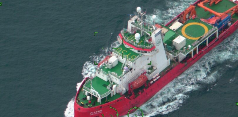 Chinese research ships in US Arctic draw Coast Guard response