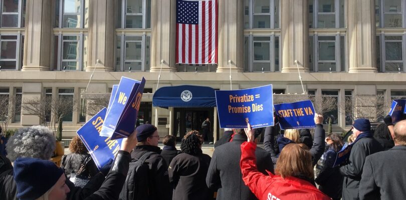 VA severs ties with most federal unions, terminating worker contracts