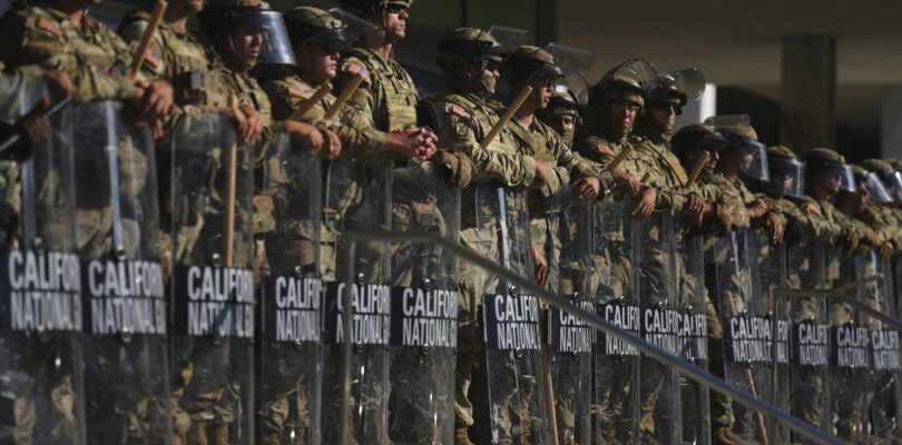 Trial starts over Trump’s deployment of National Guard to LA
