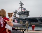 Carl Vinson home from deployment that included strikes against Houthis