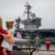 Carl Vinson home from deployment that included strikes against Houthis