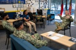 CNRC visits NRS Raleigh [Image 1 of 8]