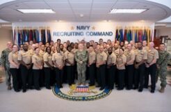 Recruiting Nation Chief Petty Officer Selects Visit CNRC [Image 1 of 2]