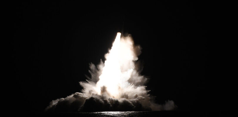 US Navy test-fires unarmed Trident nuclear-capable missiles