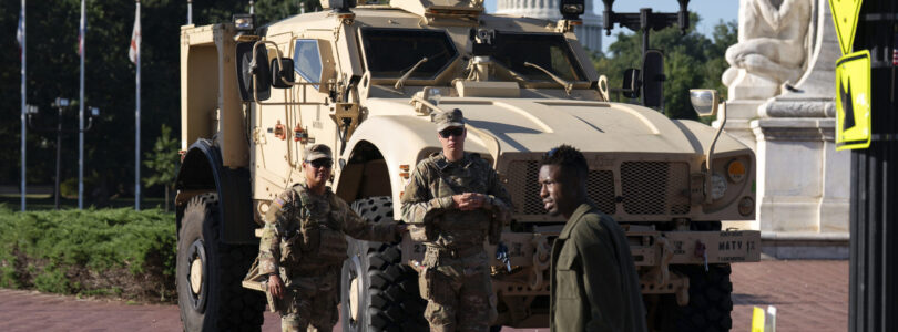 Georgia to send National Guard troops to DC