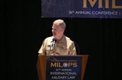 Military Conference in Hawaii Tackles International Law