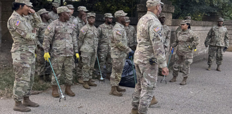 DC National Guard troops have orders extended through December