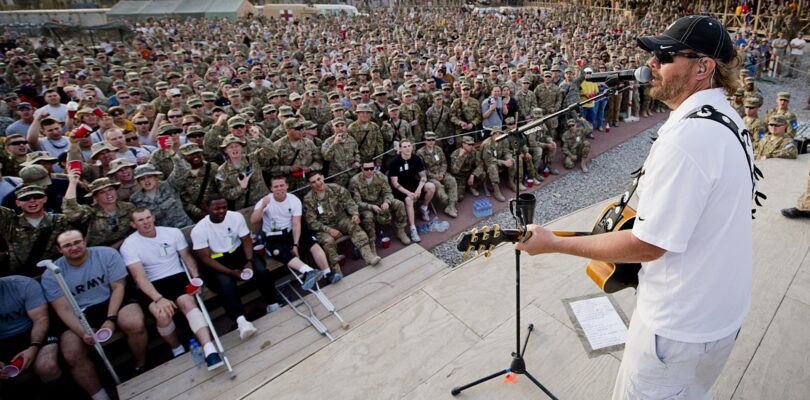 Country music no longer owns the troops, and that’s a good thing