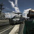 USS George Washington returns to Japanese homeport