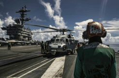 USS George Washington returns to Japanese homeport