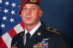 Soldier braved hypothermia, debris in nighttime water rescue
