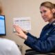 Lt. Amber Martz conducts a medical history interview [Image 1 of 5]