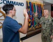 CNRC Conducts an enlistment ceremony [Image 3 of 10]